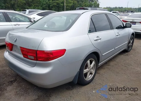 2005 Honda Accord 2.4 Ex из США, поврежденный, VIN 1HGCM56745A000167